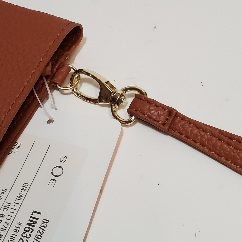 Nwt Monogram “Soe” Scalloped Wallet - image 3